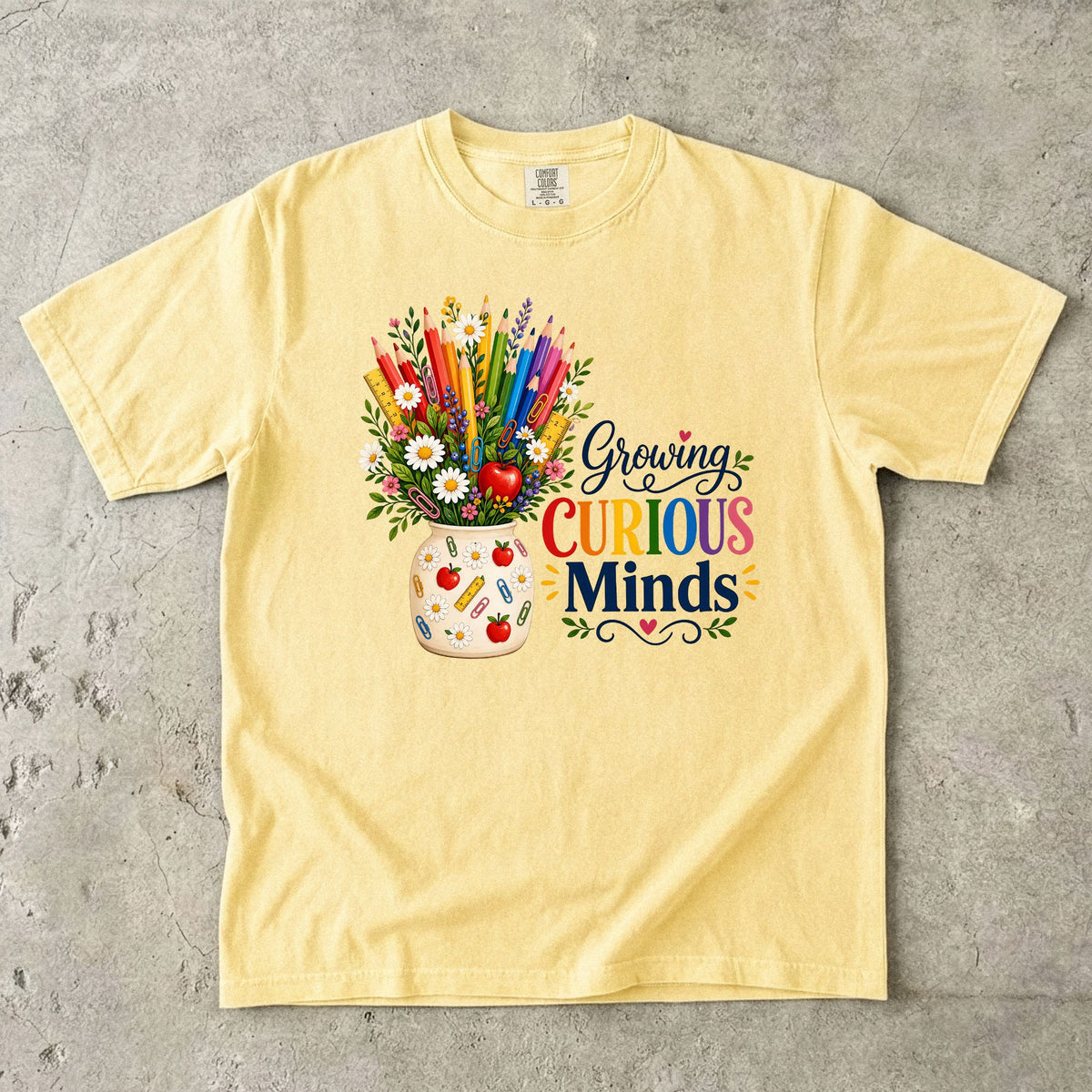 Growing Curious Minds Teacher T-Shirt