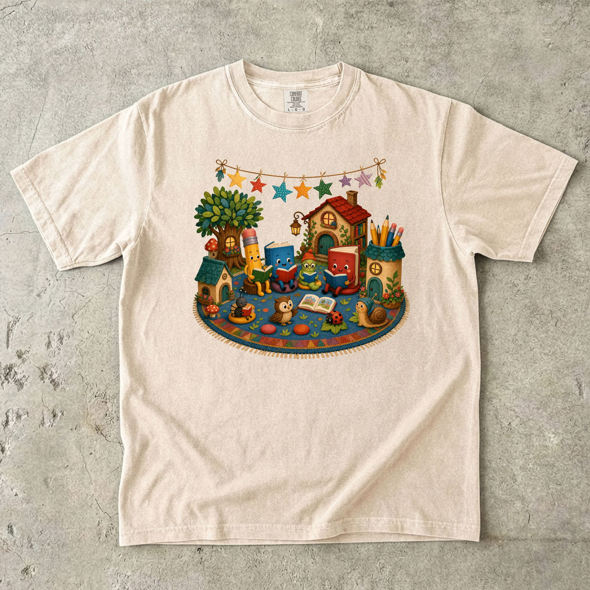 Cozy Storytime Reading Teacher T-Shirt