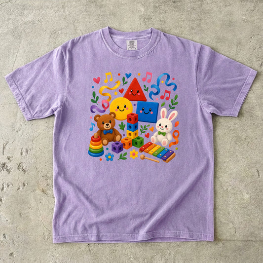 Preschool Shapes Teacher T-Shirt