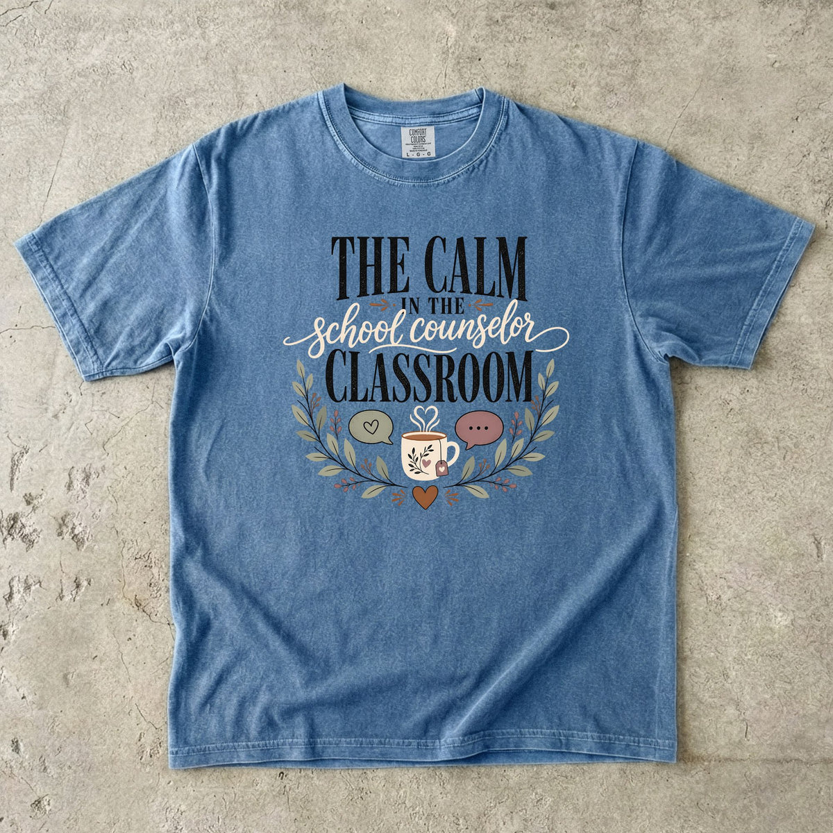 The Calm In The Classroom Counselor T-Shirt