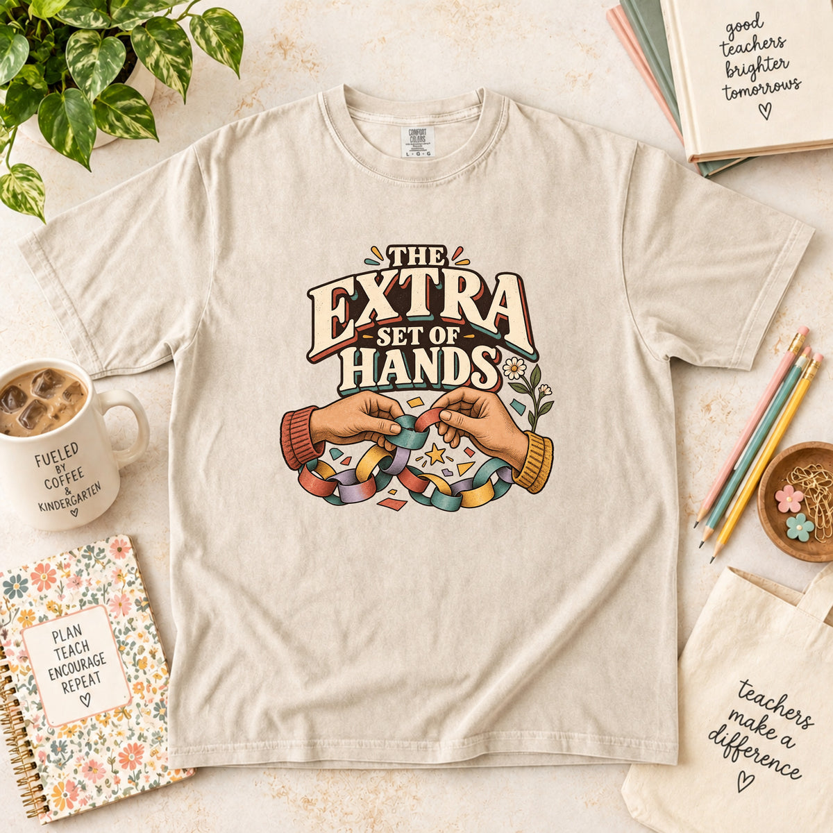 The Extra Set of Hands Classroom Aide T-Shirt