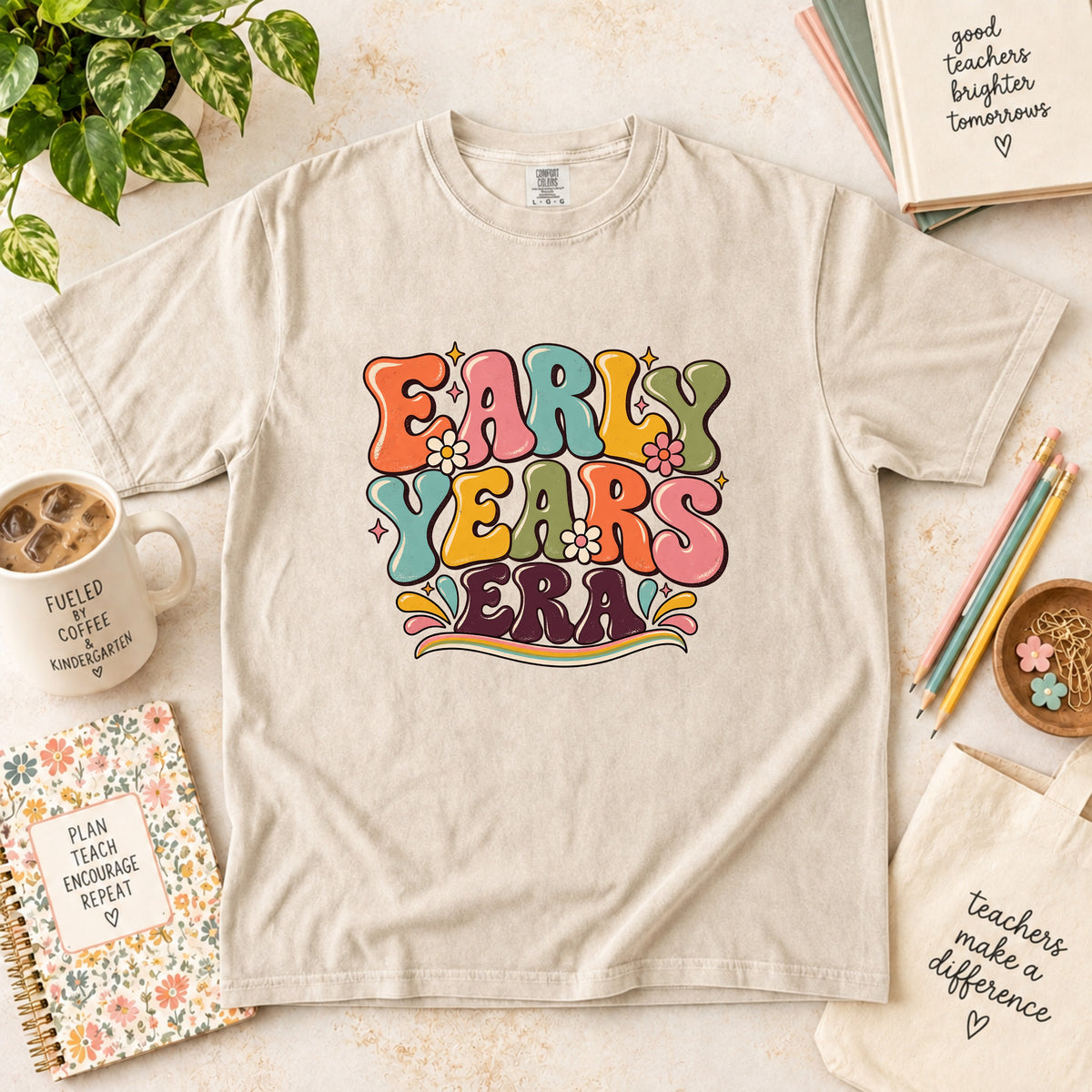 Early Years Era Early Childhood Teacher T-Shirt