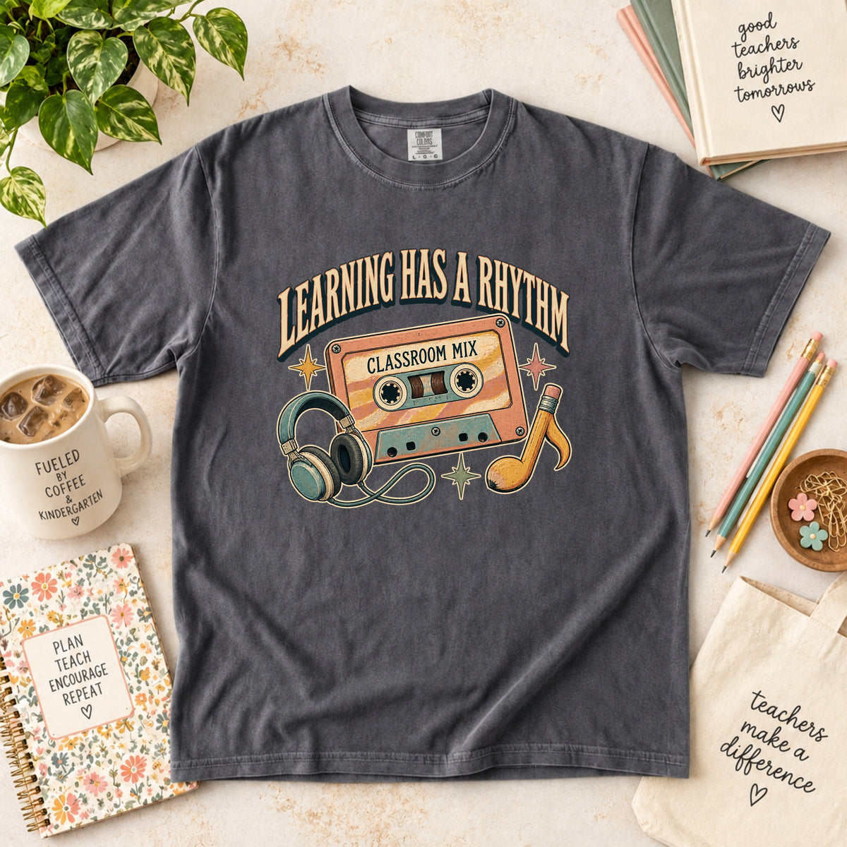 Learning Has a Rhythm T-Shirt
