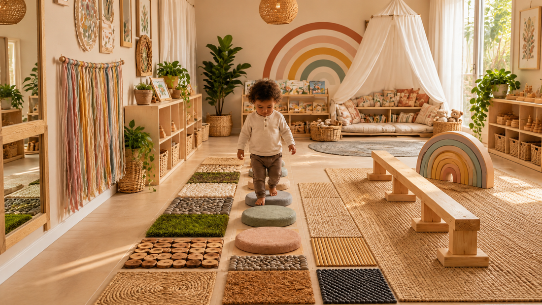 How to Create a Toddler Sensory Path: 10 Cozy Classroom Ideas for Movement and Sensory Play