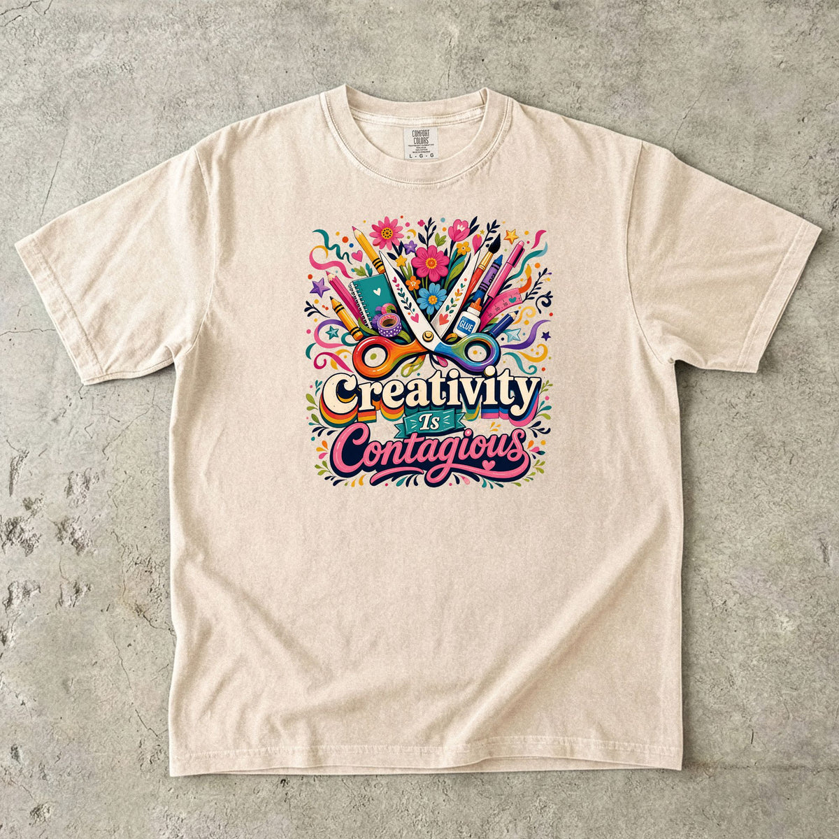 Creativity Is Contagious Art Teacher T-Shirt