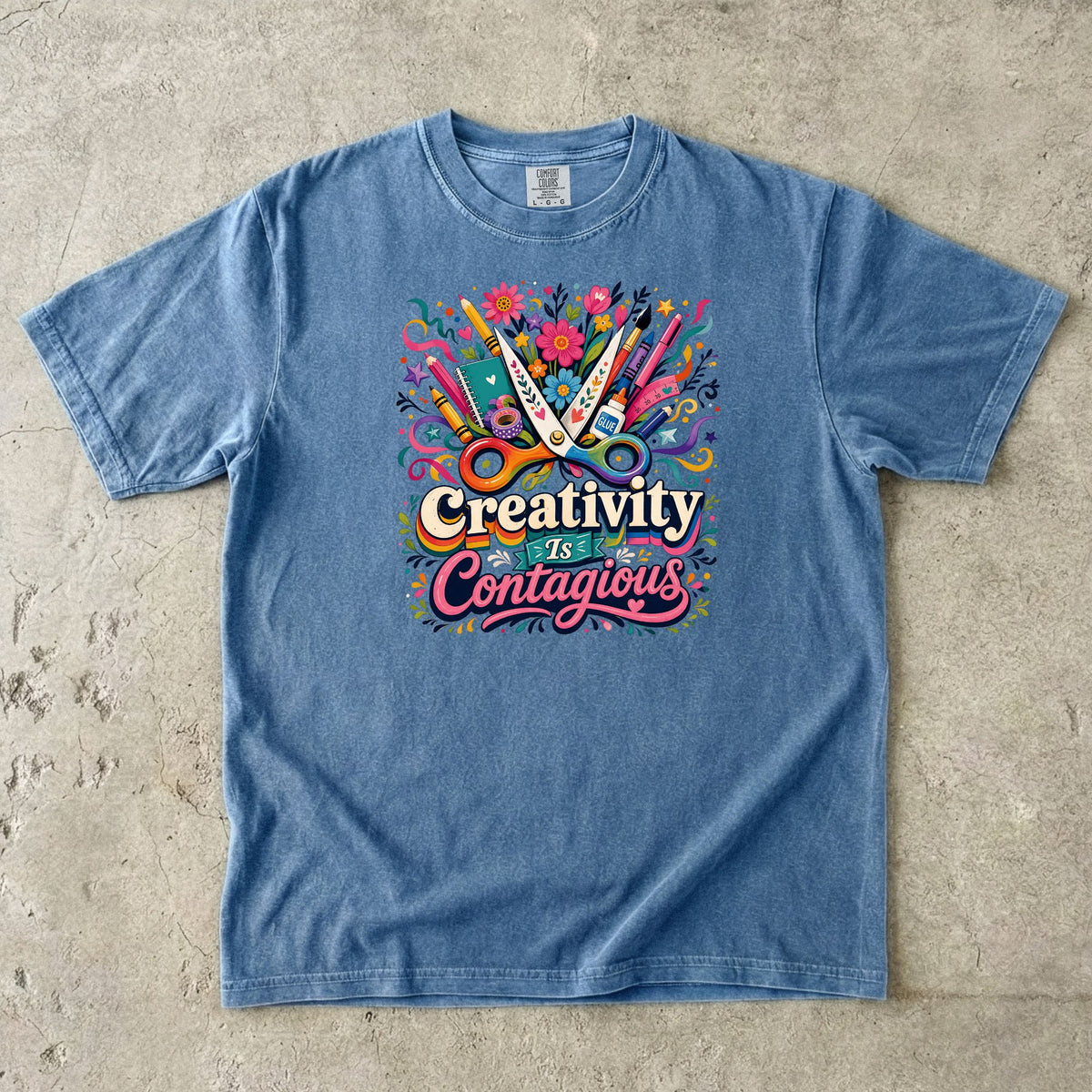 Creativity Is Contagious Art Teacher T-Shirt