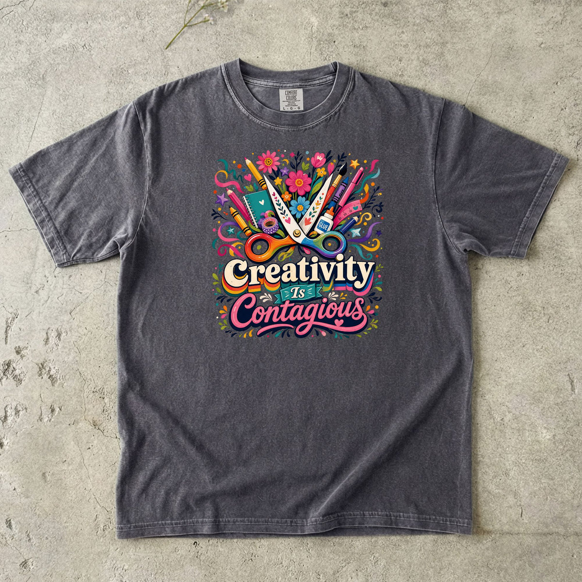 Creativity Is Contagious Art Teacher T-Shirt