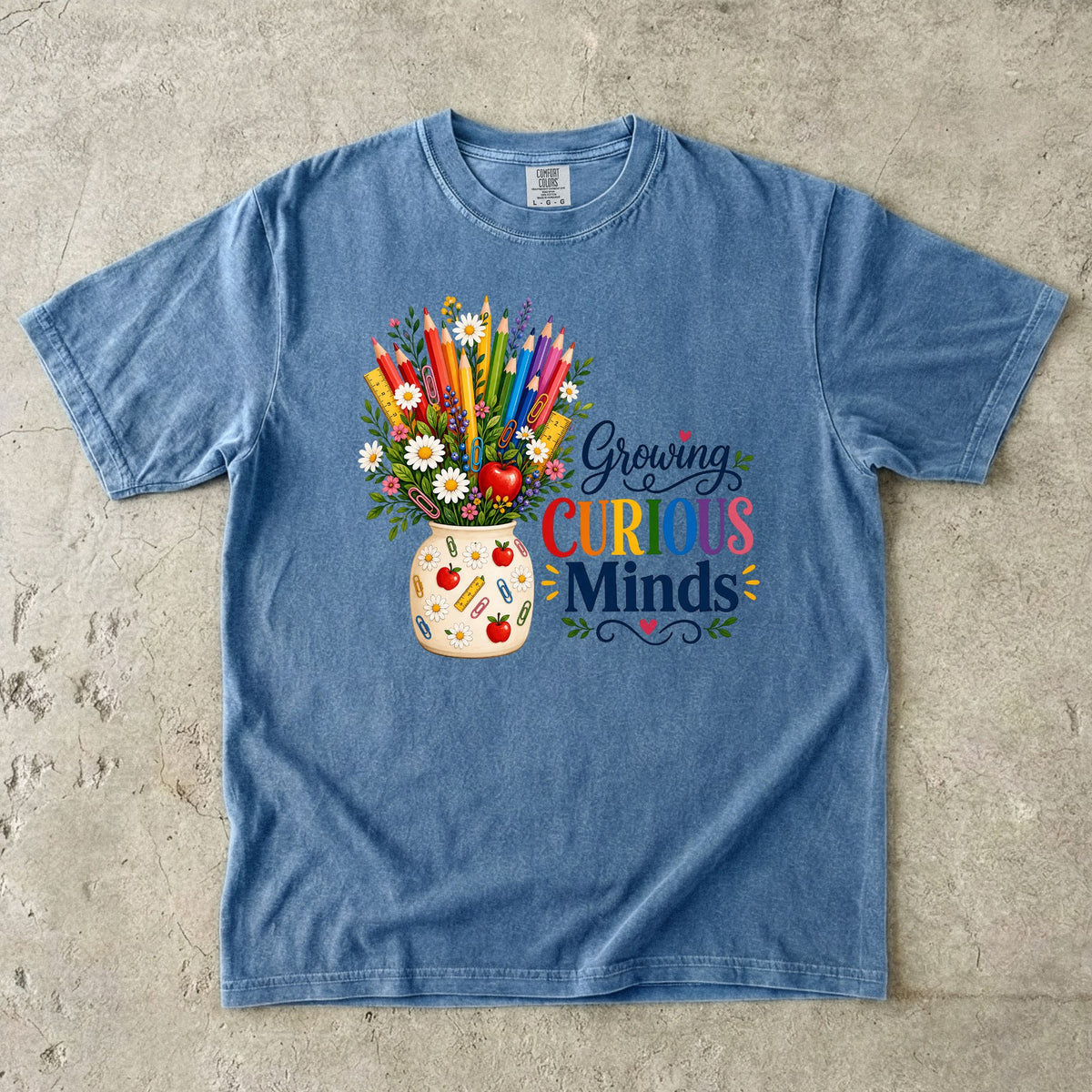 Growing Curious Minds Teacher T-Shirt