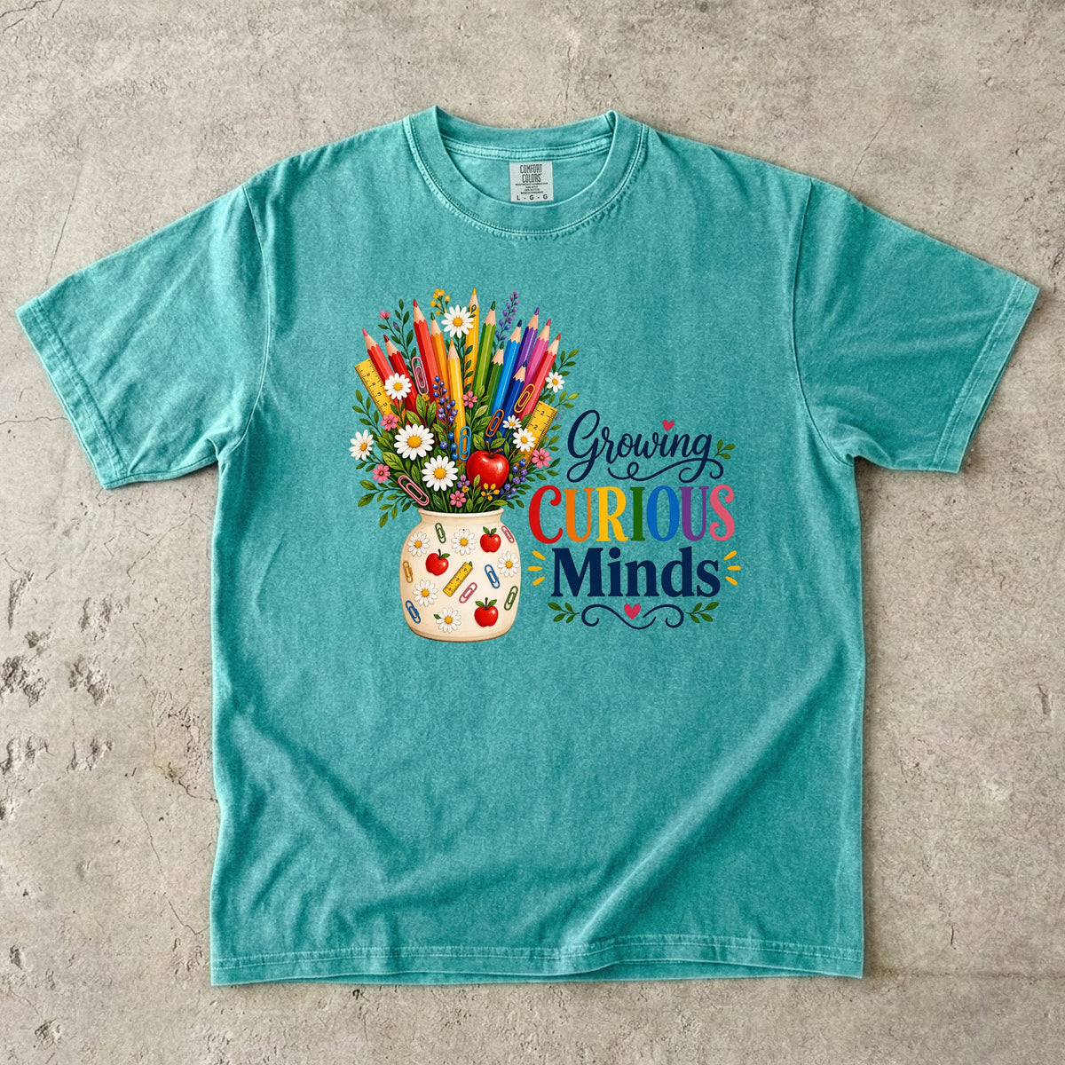 Growing Curious Minds Teacher T-Shirt