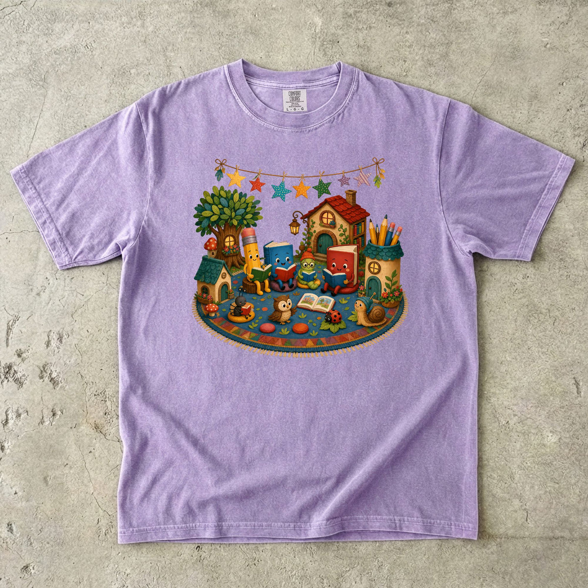 Cozy Storytime Reading Teacher T-Shirt