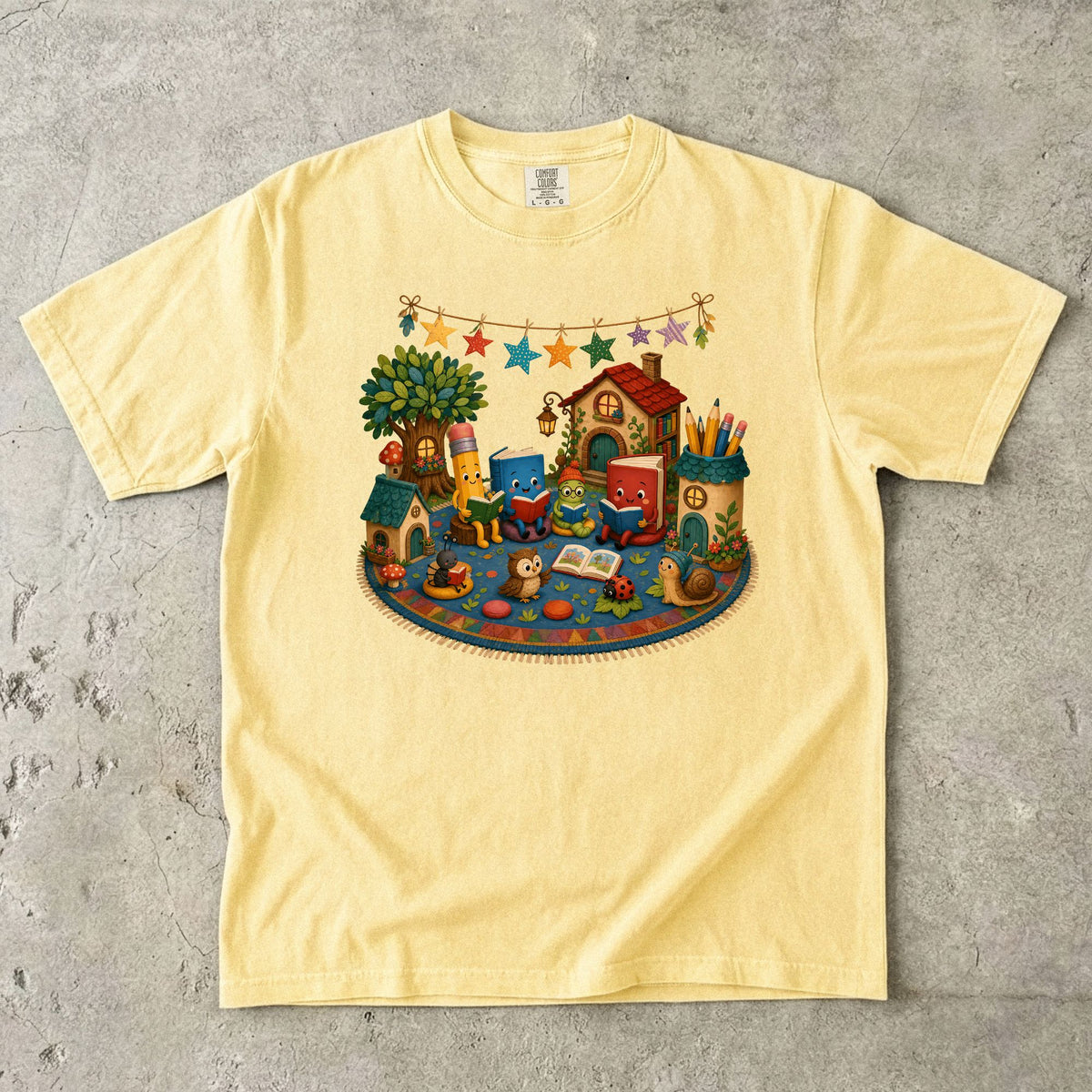 Cozy Storytime Reading Teacher T-Shirt