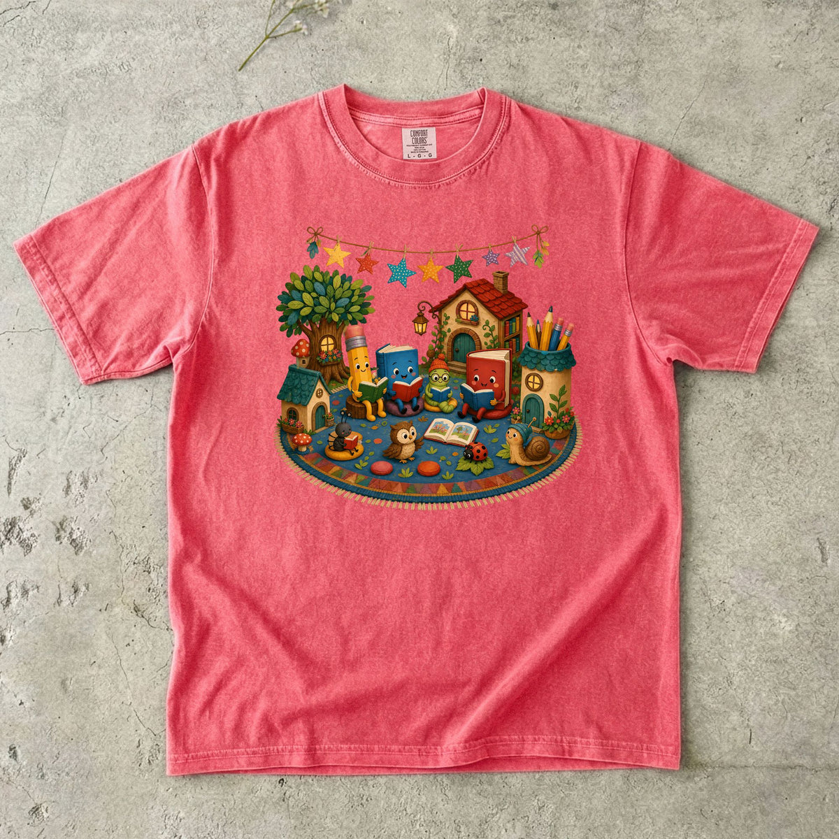 Cozy Storytime Reading Teacher T-Shirt