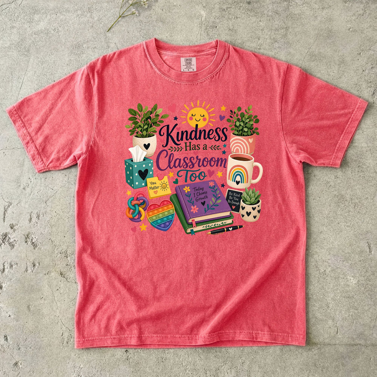 Kindness Has a Classroom Too Teacher T-Shirt