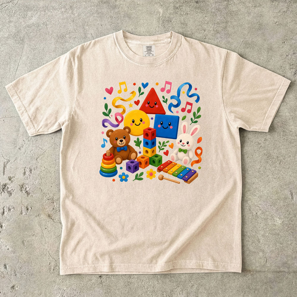 Preschool Shapes Teacher T-Shirt