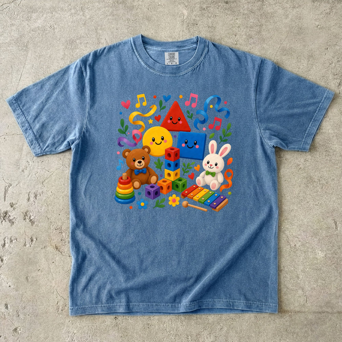 Preschool Shapes Teacher T-Shirt