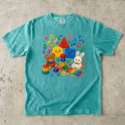 Preschool Shapes Teacher T-Shirt