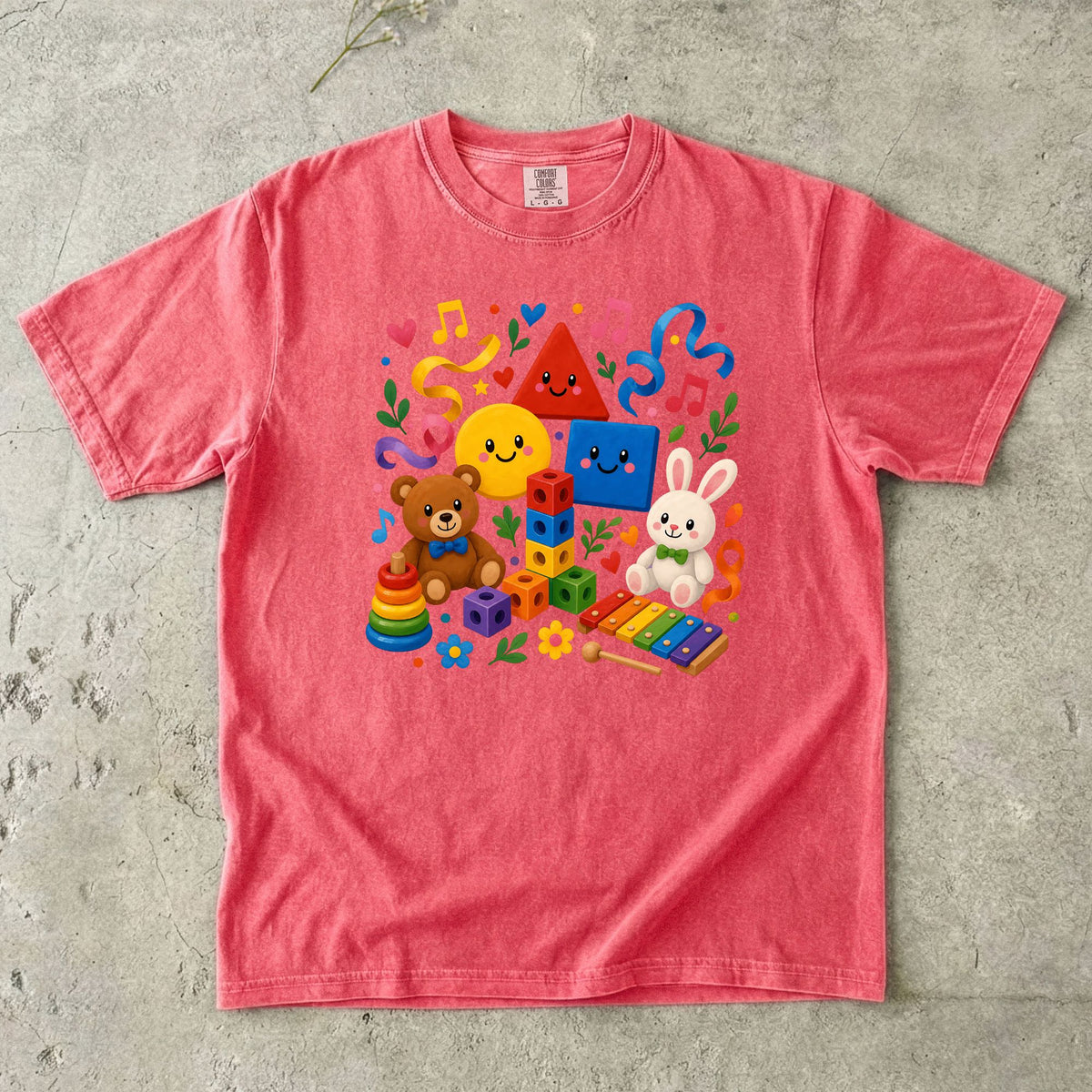 Preschool Shapes Teacher T-Shirt