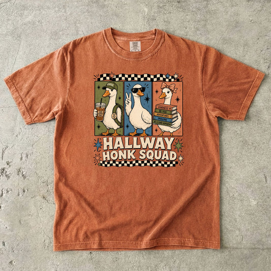 Hallway Honk Squad Goose T-Shirt