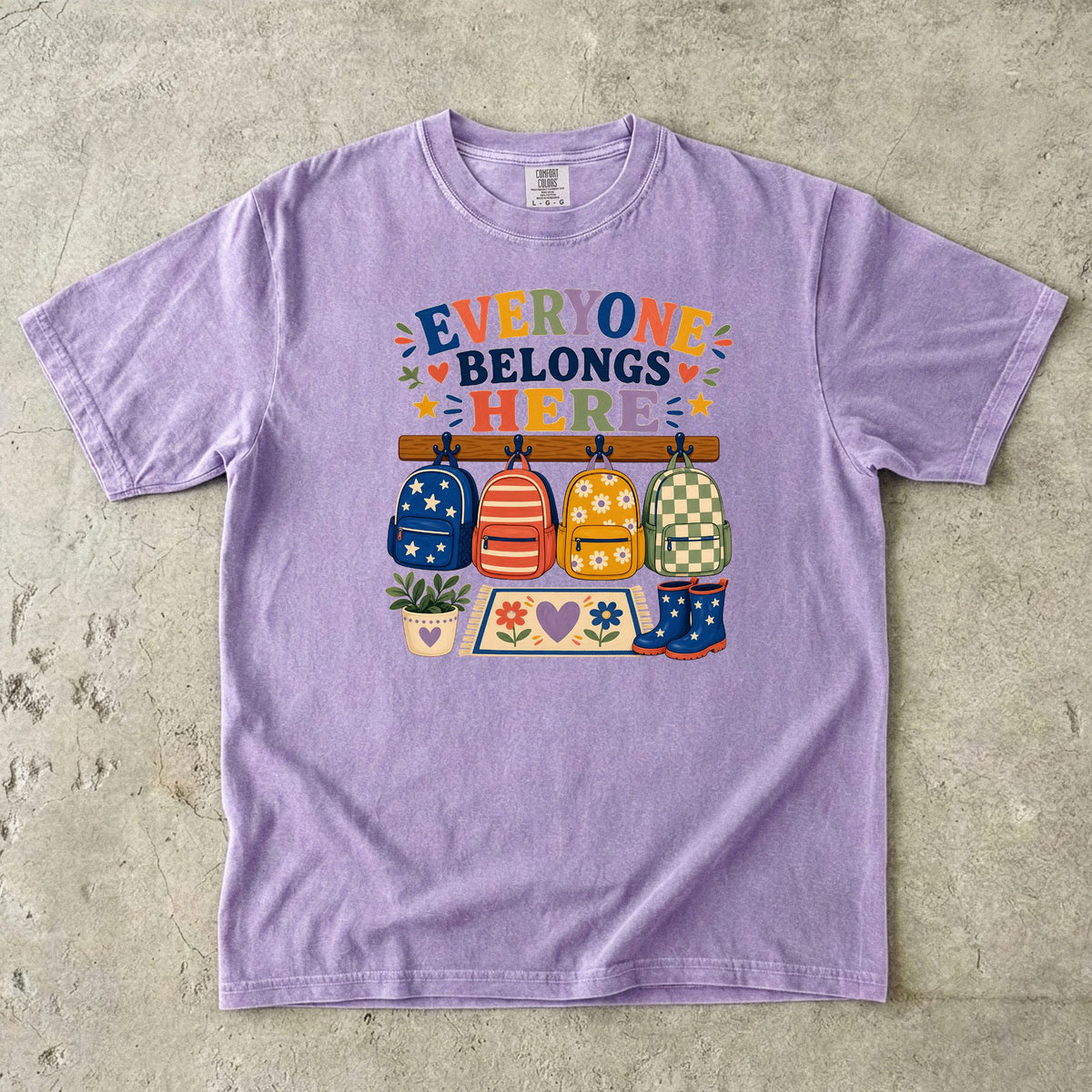 Everyone Belongs Here Classroom T-Shirt
