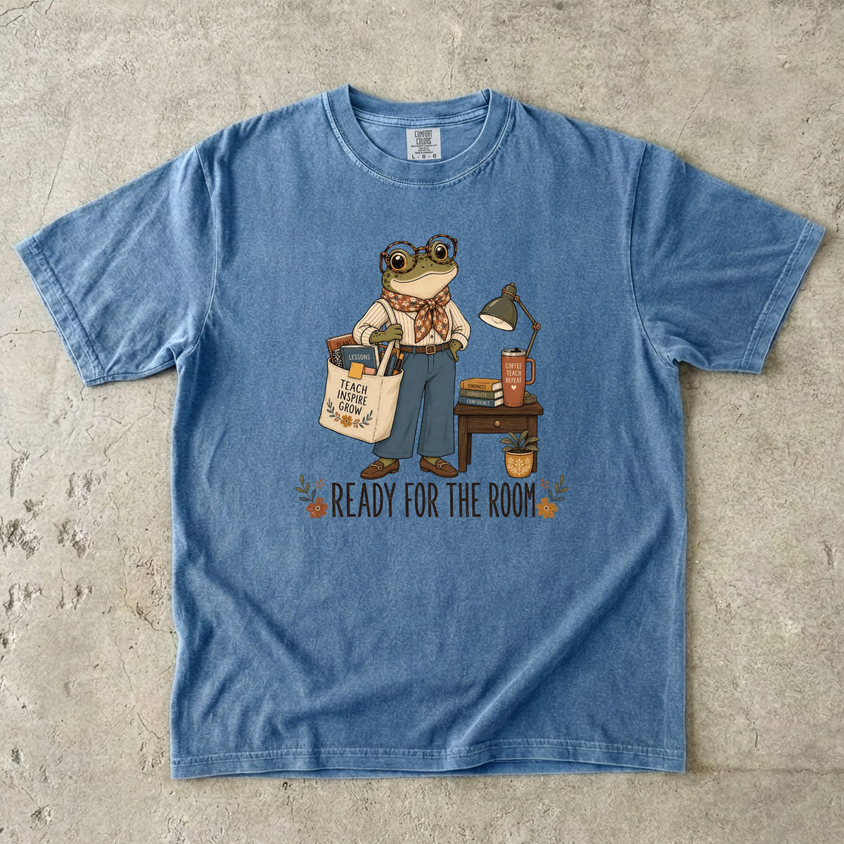 Ready For The Room Frog Teacher T-Shirt