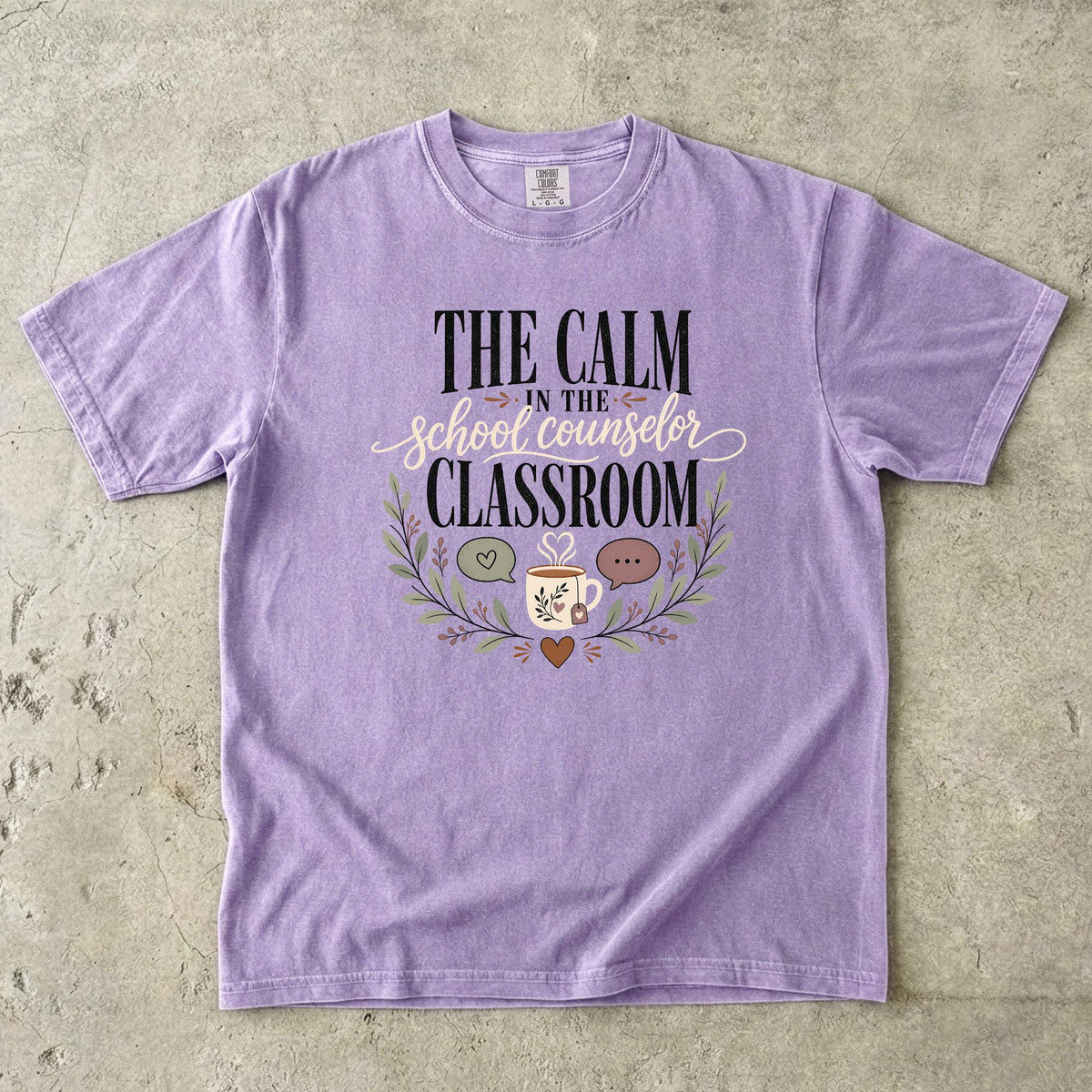 The Calm In The Classroom Counselor T-Shirt