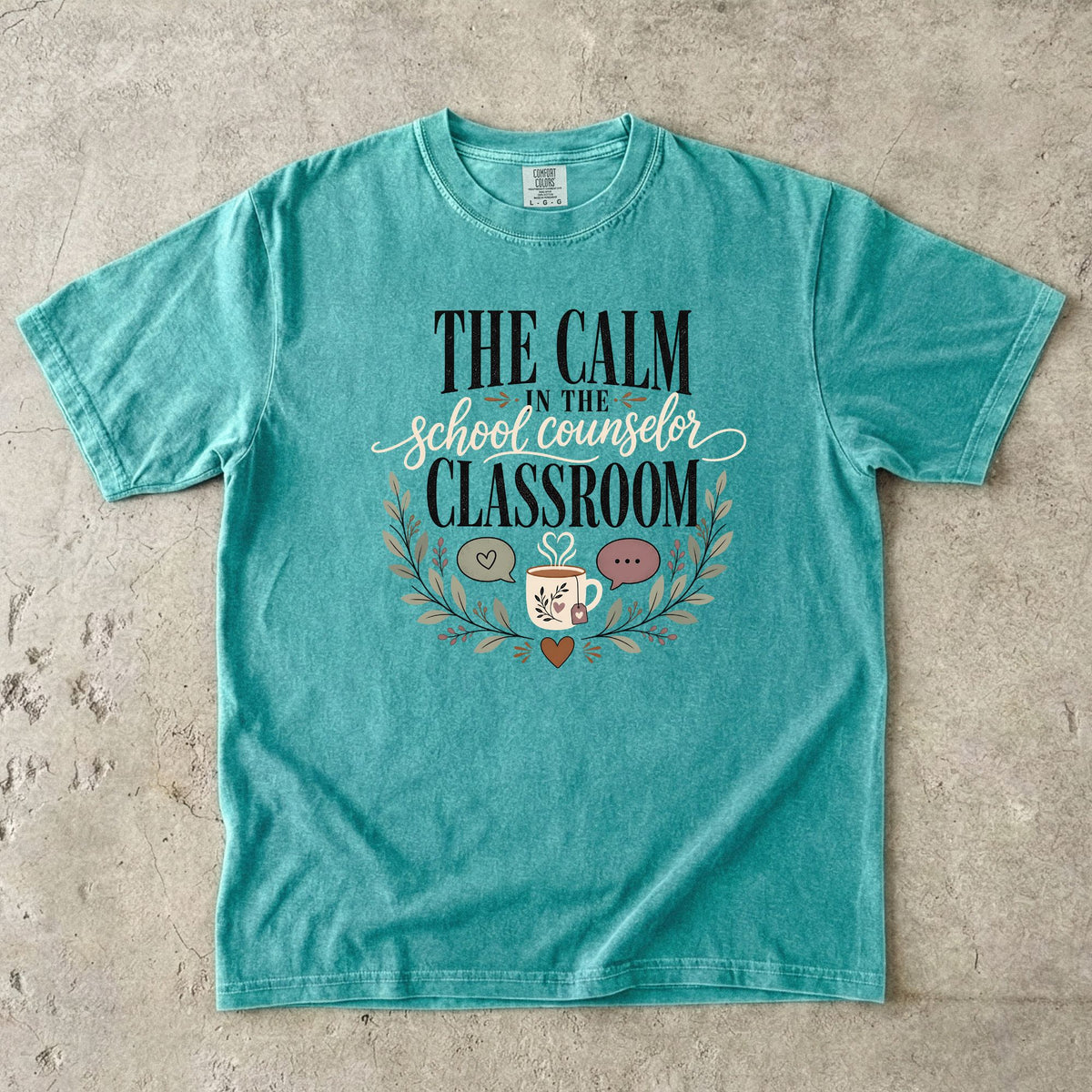 The Calm In The Classroom Counselor T-Shirt