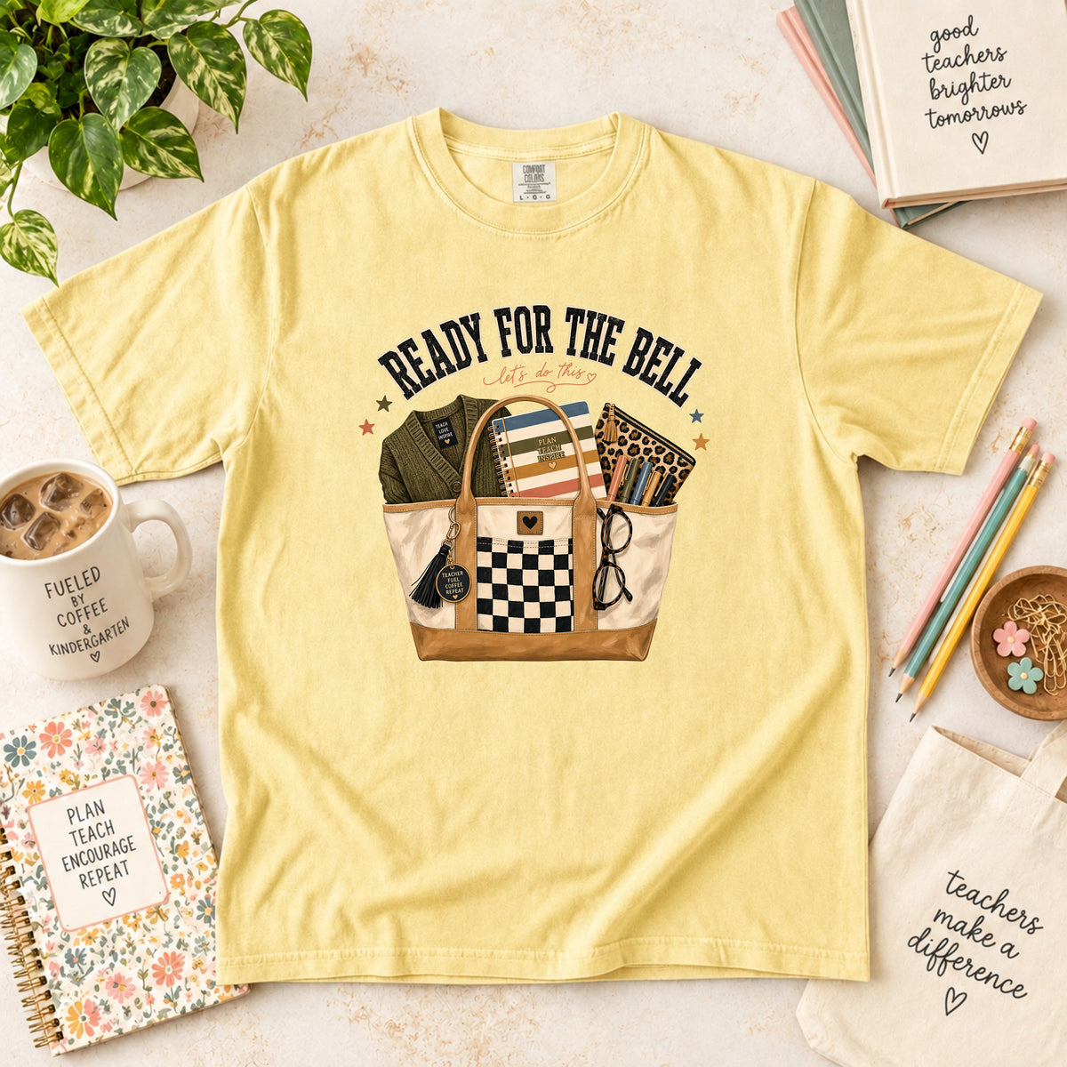 Ready For The Bell Teacher T-Shirt