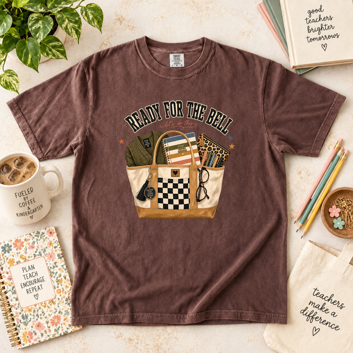 Ready For The Bell Teacher T-Shirt