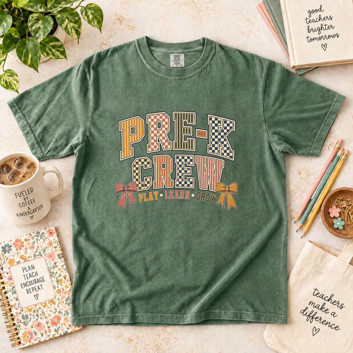 Pre-K Crew Preschool Teacher T-Shirt