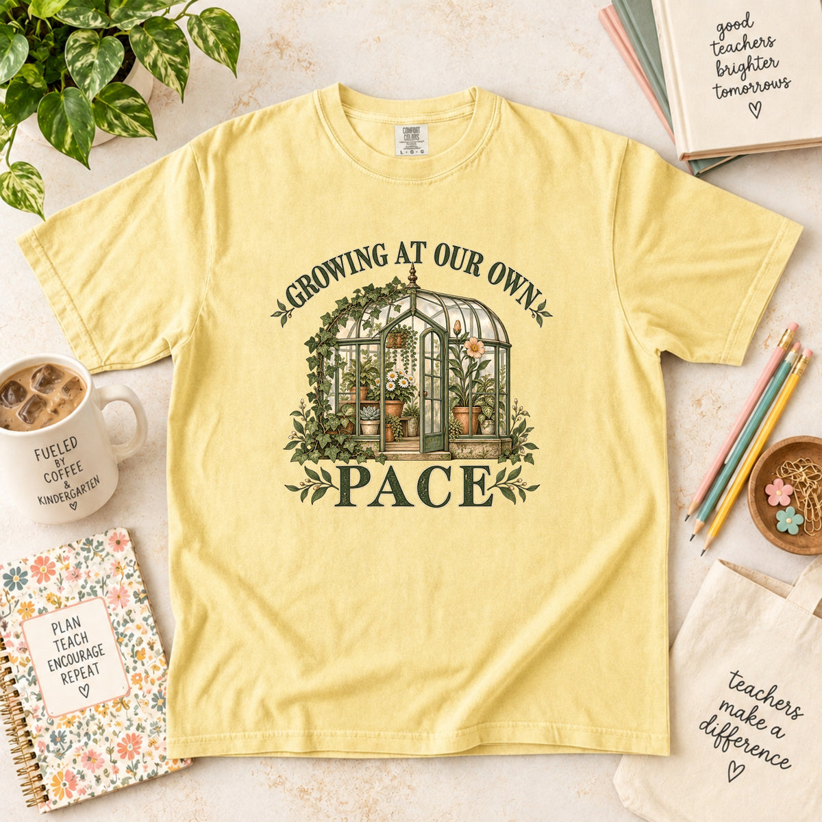 Growing at Our Own Pace Special Education Teacher T-Shirt