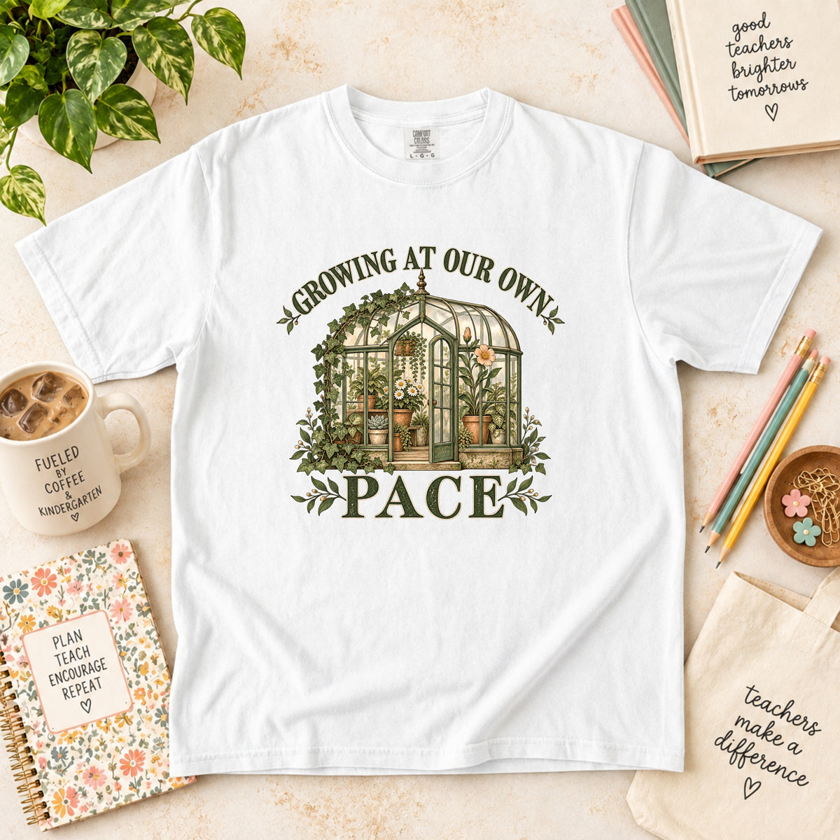 Growing at Our Own Pace Special Education Teacher T-Shirt