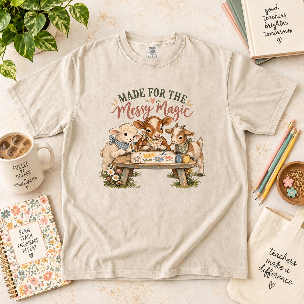 Made for the Messy Magic Preschool Teacher T-Shirt