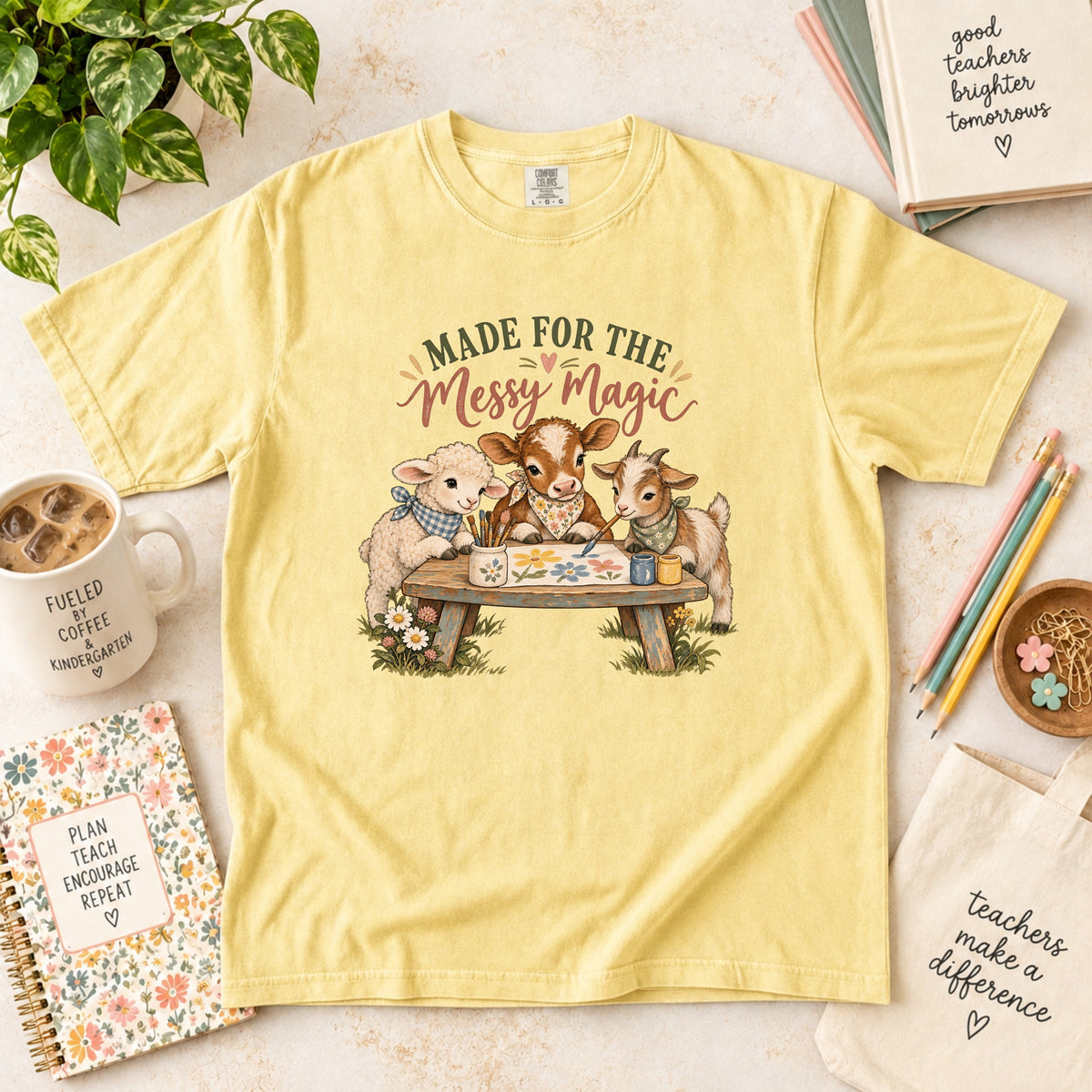 Made for the Messy Magic Preschool Teacher T-Shirt