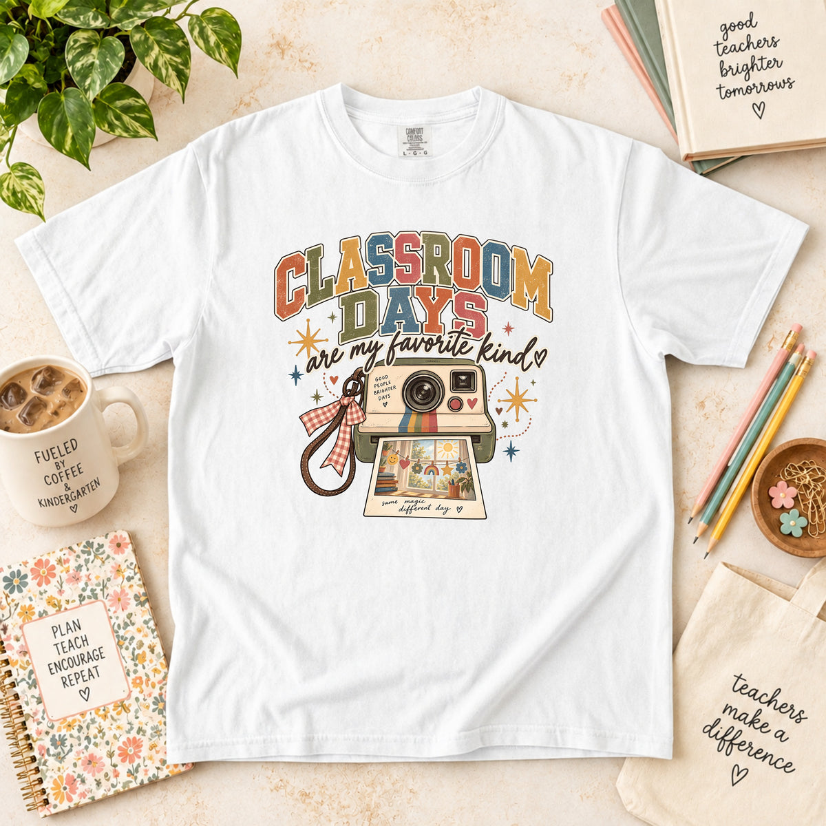 Classroom Days Are My Favorite Elementary Teacher T-Shirt