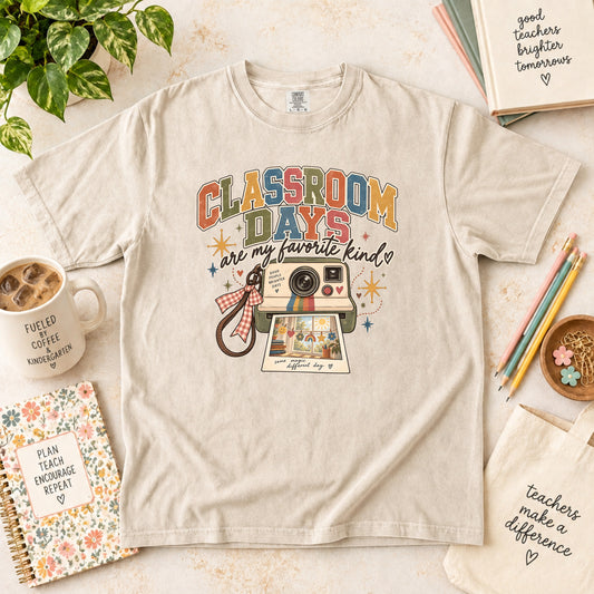 Classroom Days Are My Favorite Elementary Teacher T-Shirt