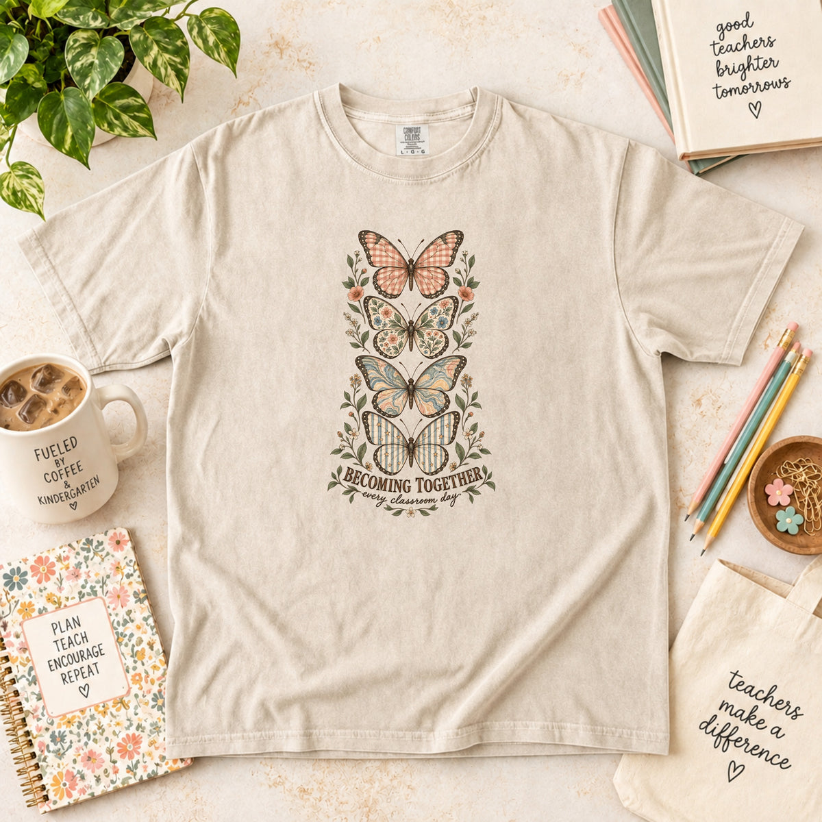 Becoming Together Preschool Teacher T-Shirt