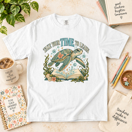 Take Your Time to Learn Special Education Teacher T-Shirt