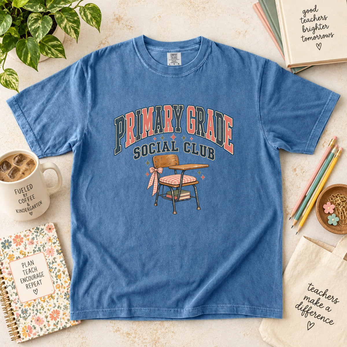 Primary Grade Social Club T-Shirt