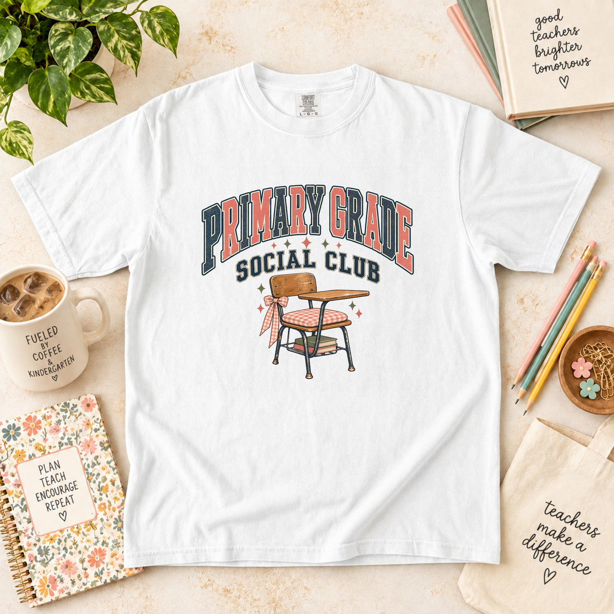 Primary Grade Social Club T-Shirt