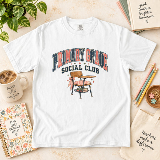 Primary Grade Social Club T-Shirt