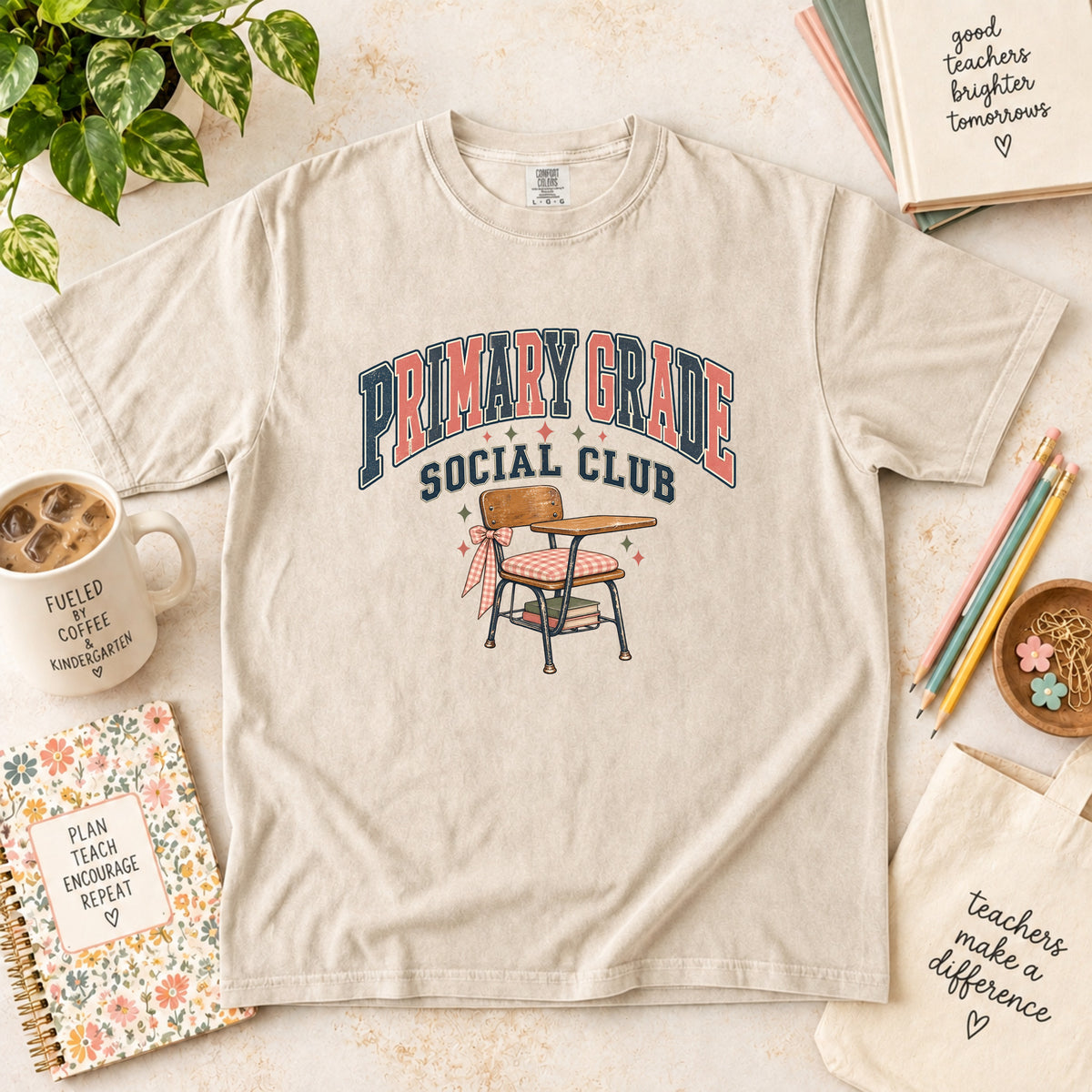 Primary Grade Social Club T-Shirt