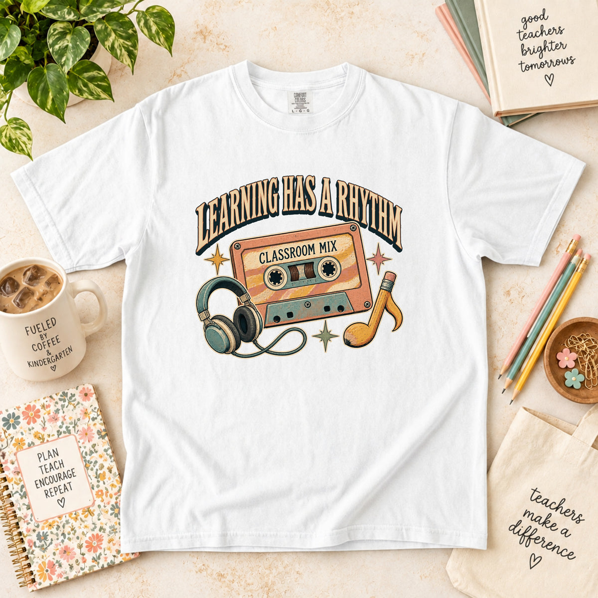 Learning Has a Rhythm T-Shirt