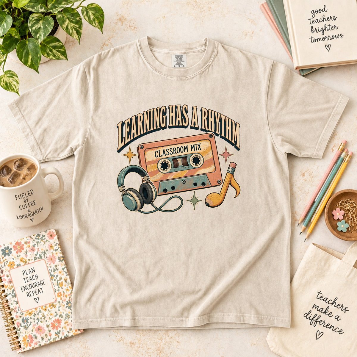Learning Has a Rhythm T-Shirt