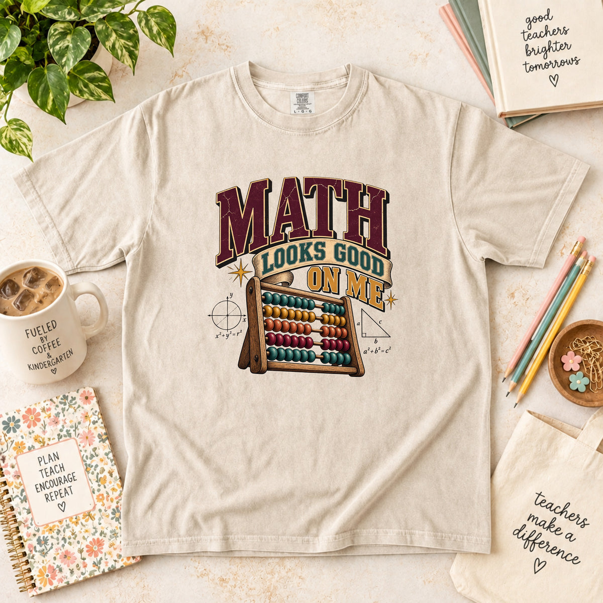 Math Looks Good on Me T-Shirt
